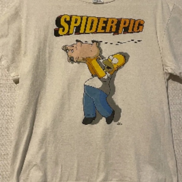 The Simpsons Spider Pig shirt. (2007) - Picture 2 of 5